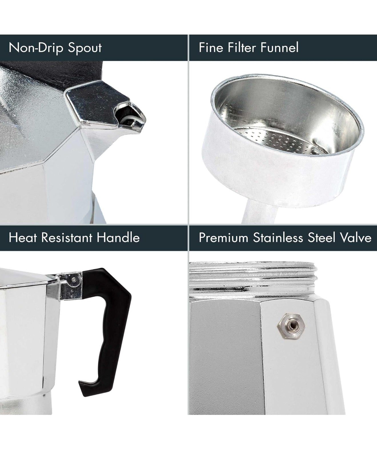 BUNDLE OF 13- Primula Classic Stovetop Espresso and Coffee Maker