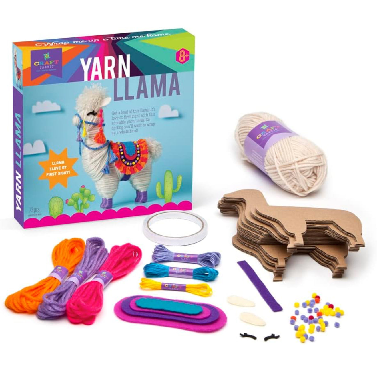 Craft-tastic - Yarn Llama Kit