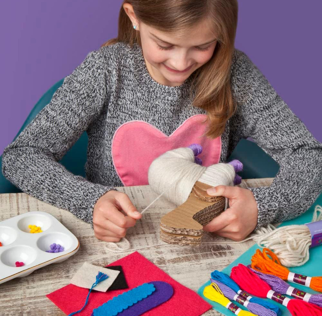 Craft-tastic - Yarn Llama Kit