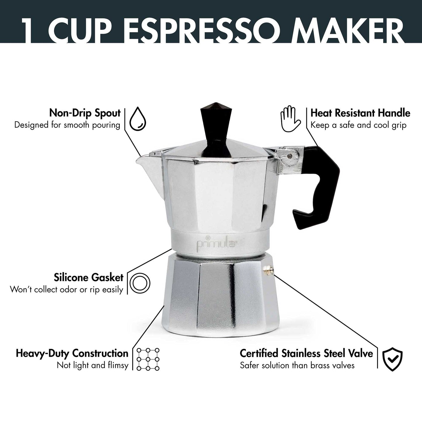 BUNDLE OF 13- Primula Classic Stovetop Espresso and Coffee Maker