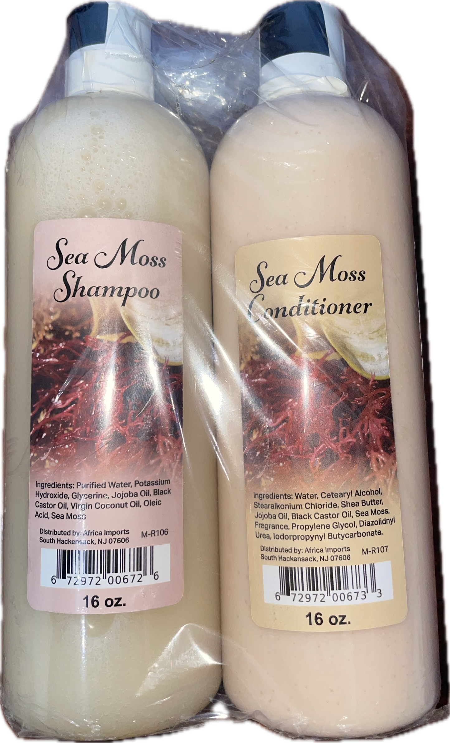Sea Moss Shampoo & Conditioner