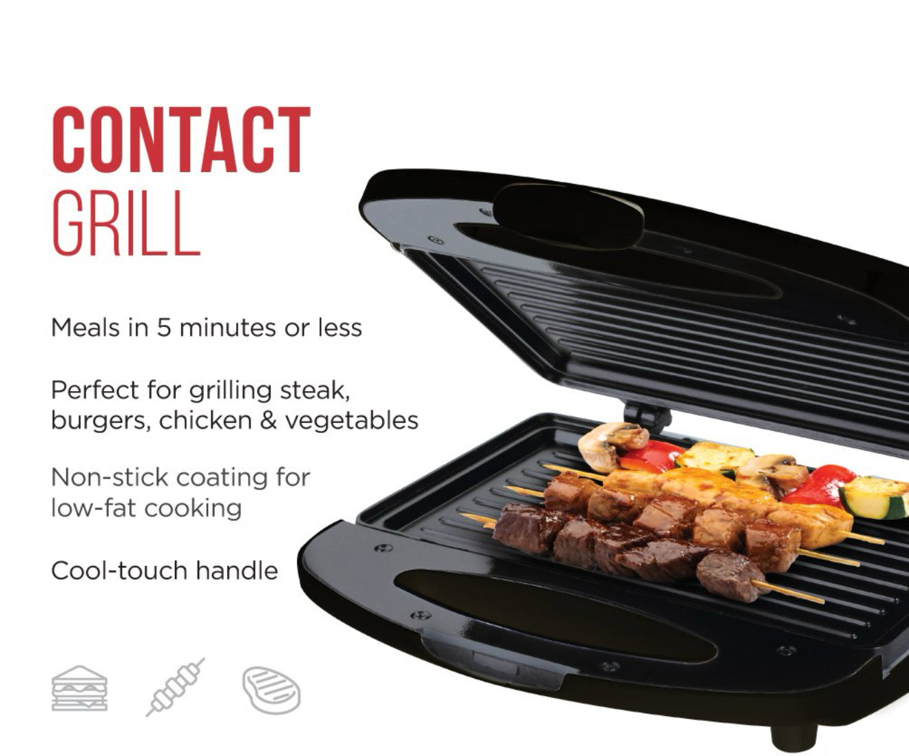 Chefman Compact Contact Grill