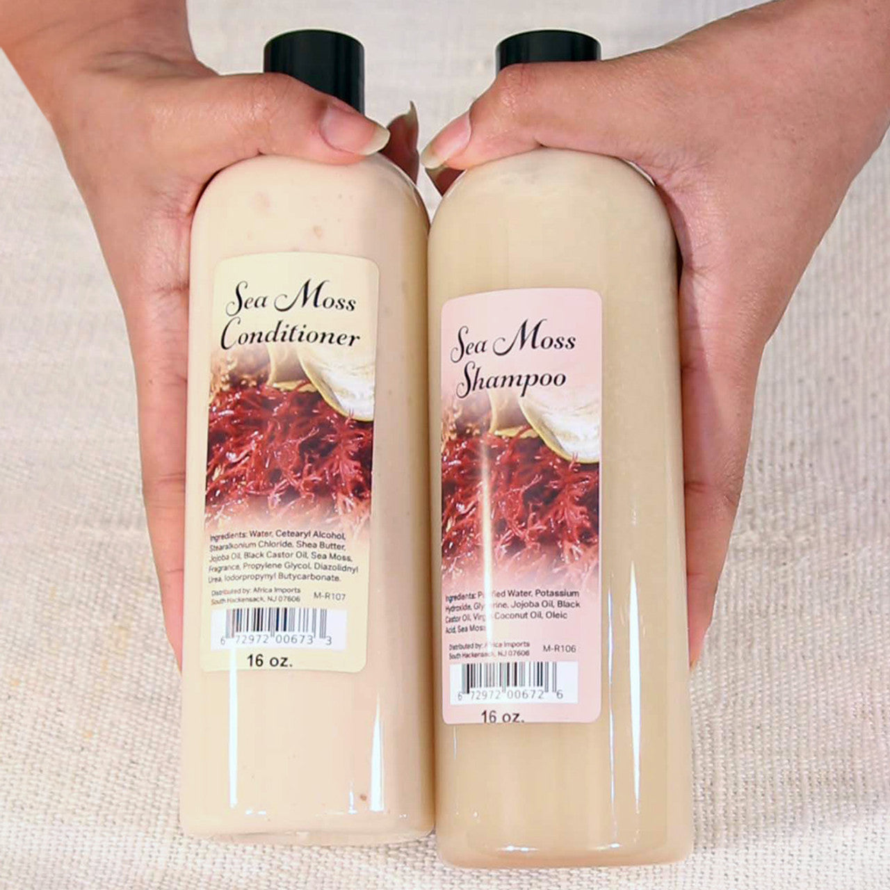 Sea Moss Shampoo & Conditioner