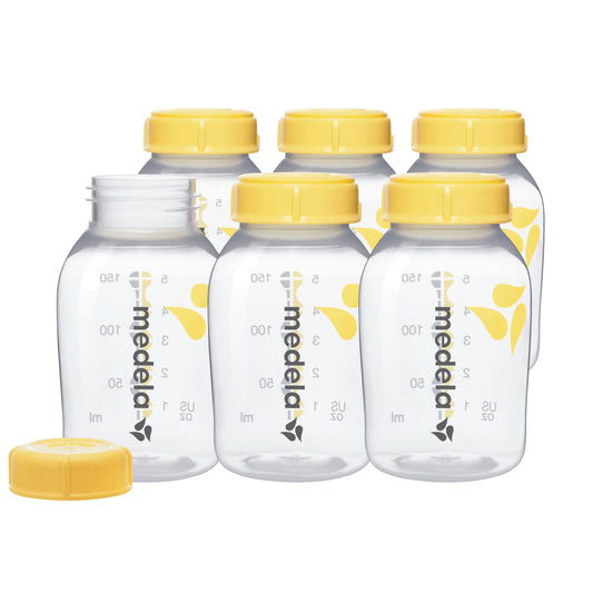 Medela Breast Milk Collection and Storage Bottles, 6 Count